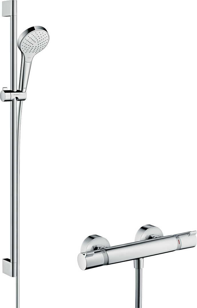 Hansgrohe Shower Combination Croma Select S Shower System For Exposed