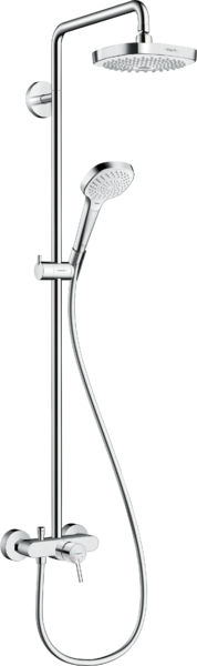 Showerpipe 180 2jet with single lever mixer