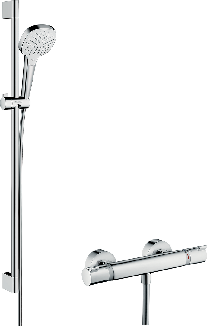 Combi douche Vario avec barre 90 cm / Ecostat Comfort