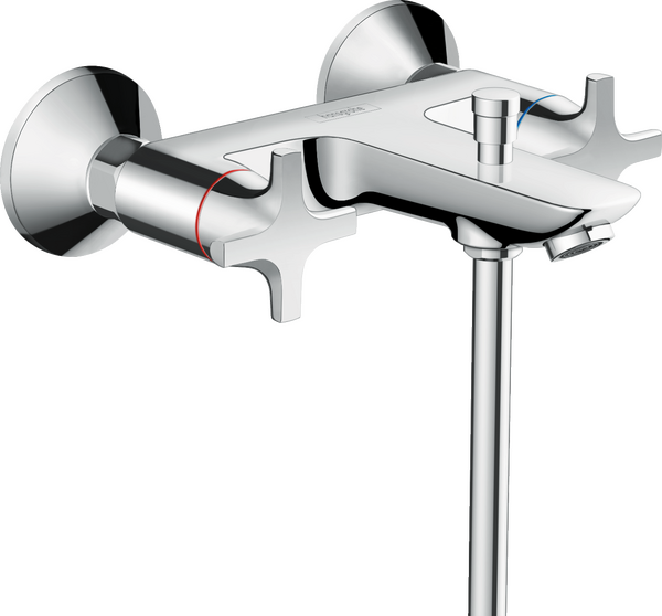 2-handle bath mixer for exposed installation