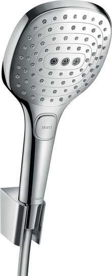 hansgrohe Porter sets: Raindance Select E, Shower holder set 120