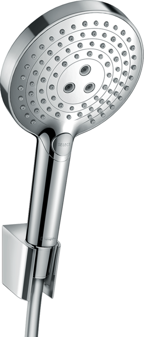 Shower holder set 120 3jet with shower hose 160 cm