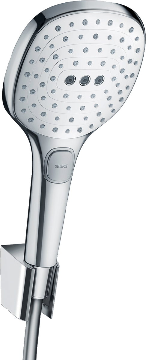 Shower holder set 120 3jet with shower hose 160 cm