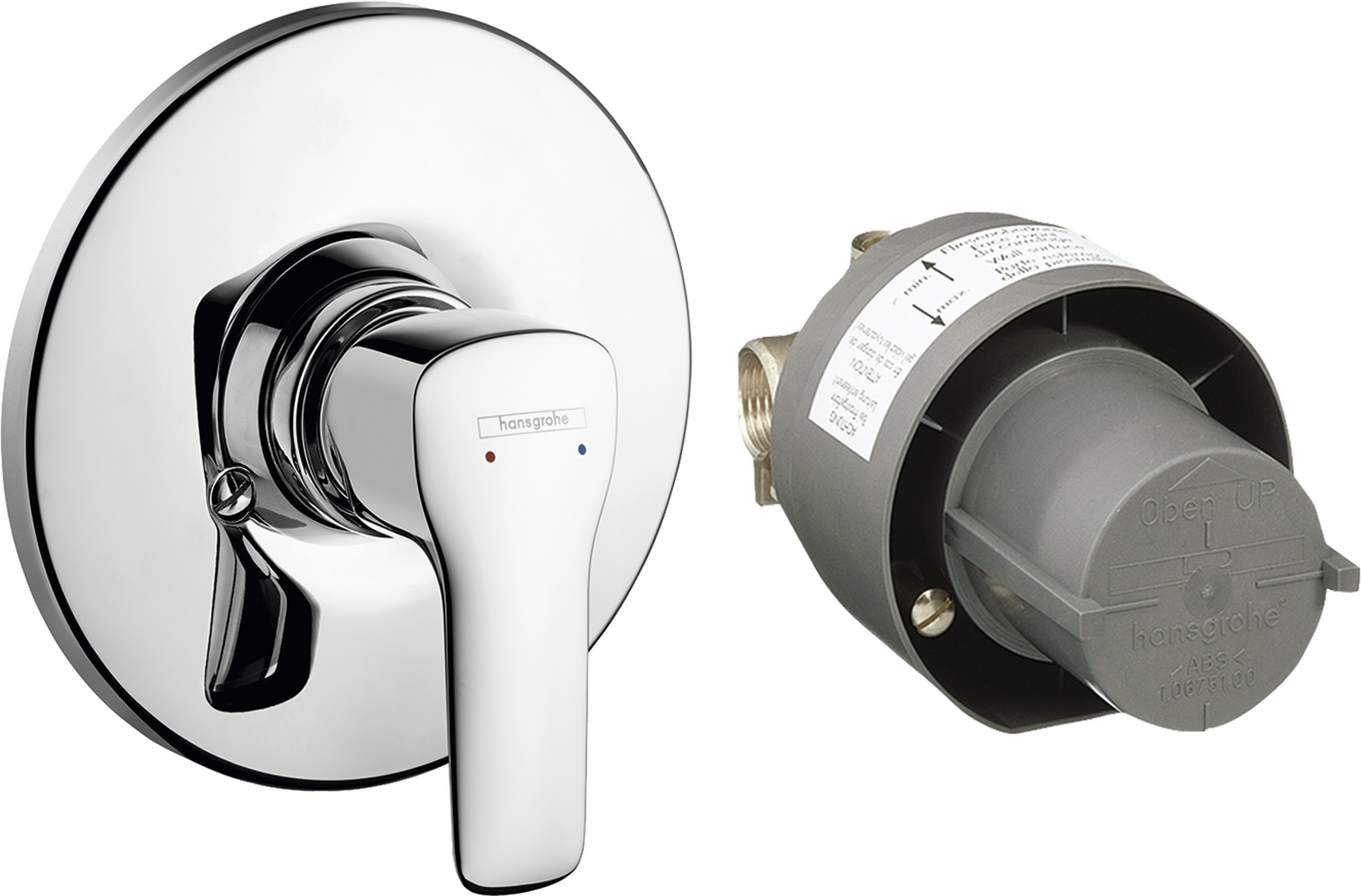 MySport Set de finition thermostatique encastré