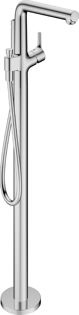 1-grebs kar-/brusearmatur karsøjle til gulvmontering