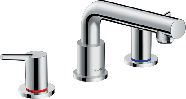 3-hole rim mounted bath mixer