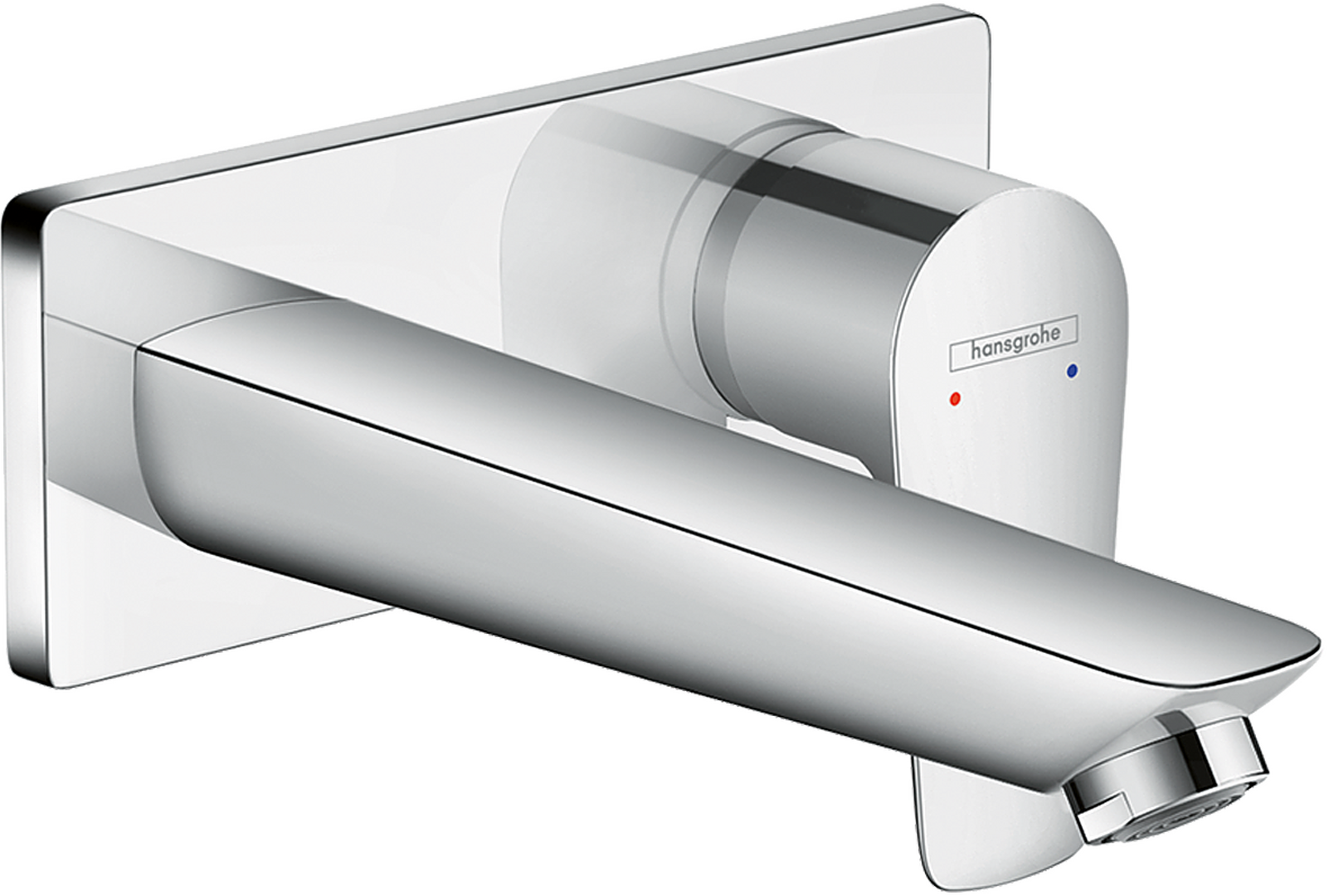 Mezclador monomando de lavabo empotrado con caño 16