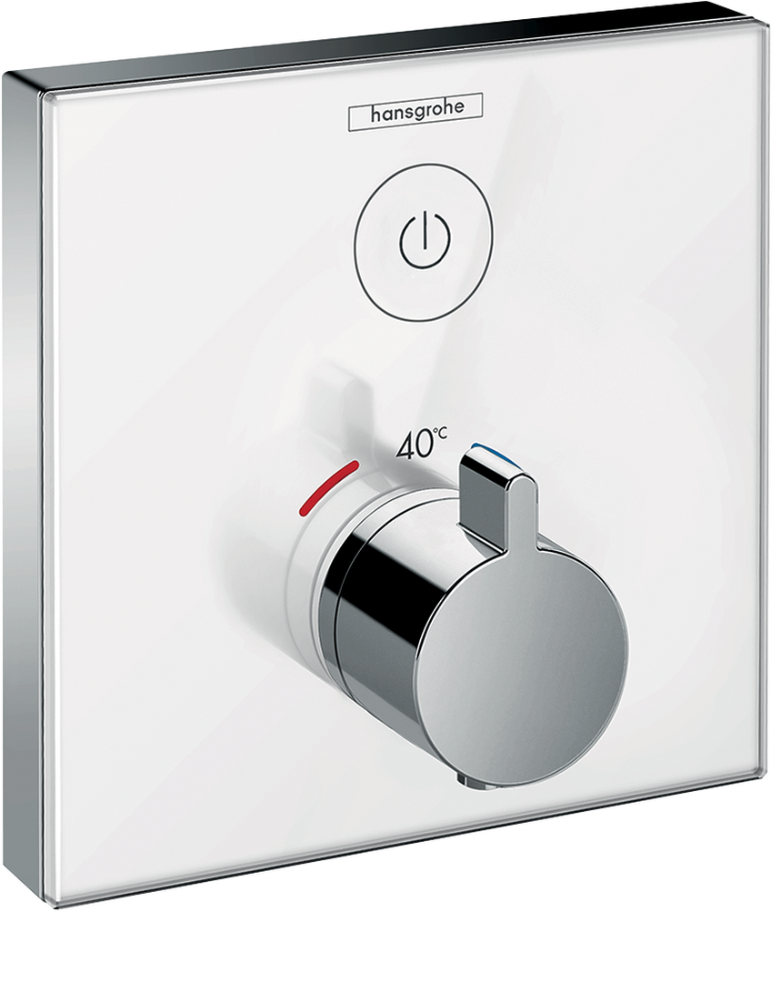 Thermostat for concealed installation for 1 function