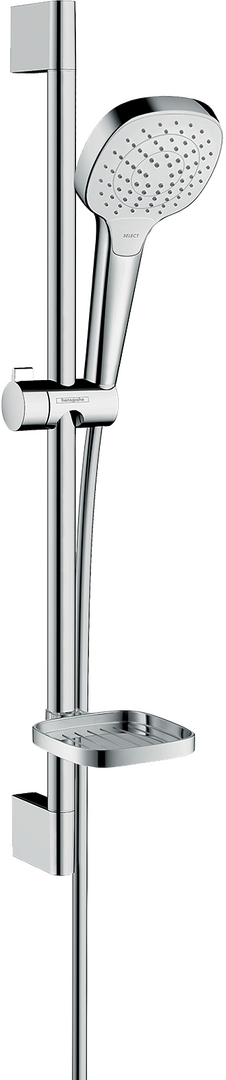 Brusersæt Vario med bruserstang 65 cm og sæbeskål