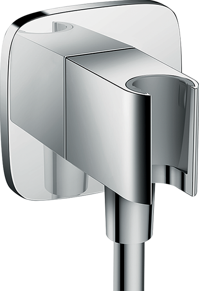 Wall outlet E with shower holder