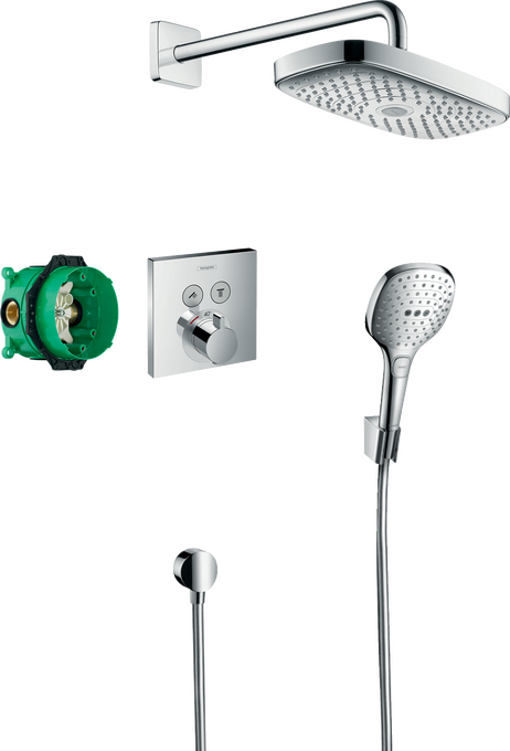 inbouw ShowerSet met ShowerSelect thermostaat