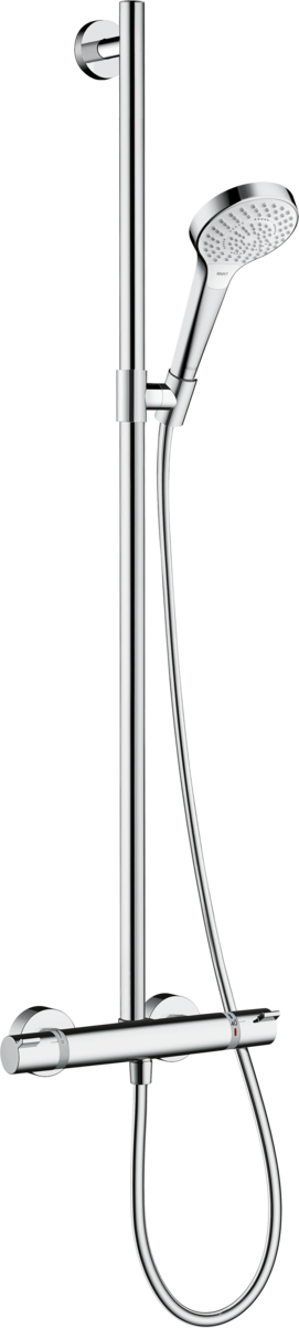Hansgrohe - Hansgrohe colonne de douche semipipe myselect s 150 avec  mitigeur thermostatique - Distriartisan