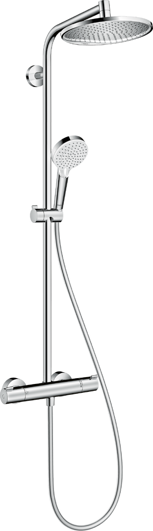 Showerpipe 240 1jet EcoSmart with thermostat