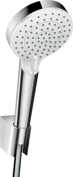 Ensemble support mural et douchette Vario EcoSmart avec flexible de douche 125 cm