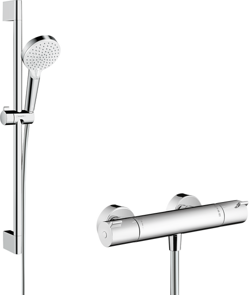Combi douche Vario avec barre 65 cm / Ecostat 1001 CL