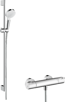 hansgrohe Crometta E Showerpipe 240 1jet EcoSmart Reno - 27289000