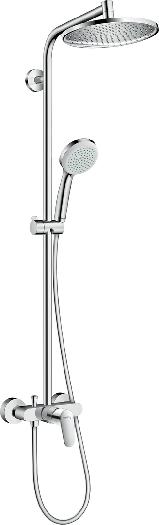Showerpipe 240 1jet with single lever mixer