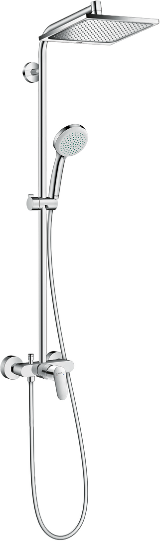 Showerpipe 240 1jet with single lever mixer