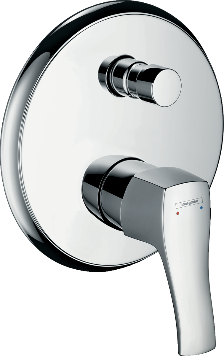 Single lever bath mixer for concealed installation