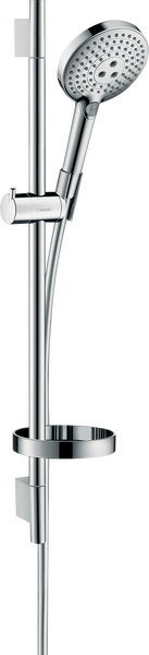 Set de douche 120 3jet avec barre Unica'S puro 65 cm et porte-savon