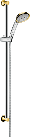 doucheset 100 3jet met Unica 'Classic glijstang 90 cm doucheset 100 3jet met Unica 'Classic glijstang 90 cm