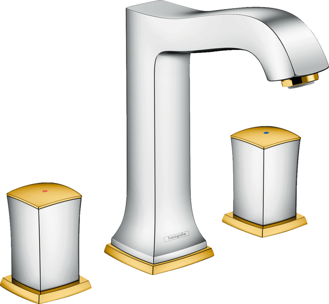 Metropol Classic 160 Mélangeur de lavabo 3 trous, avec tirette et vidage Metropol Classic 160 Mélangeur de lavabo 3 trous, avec tirette et vidage