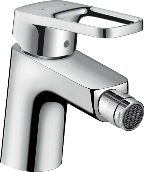 Mitigeur bidet, avec tirette et vidage synthétique Mitigeur bidet, avec tirette et vidage synthétique