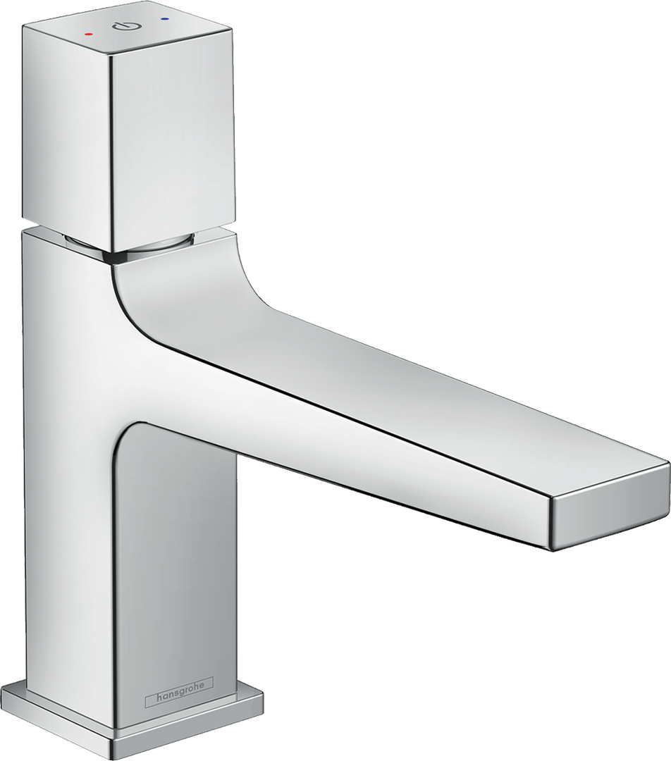 Basin mixer 100 Select with push-open waste set