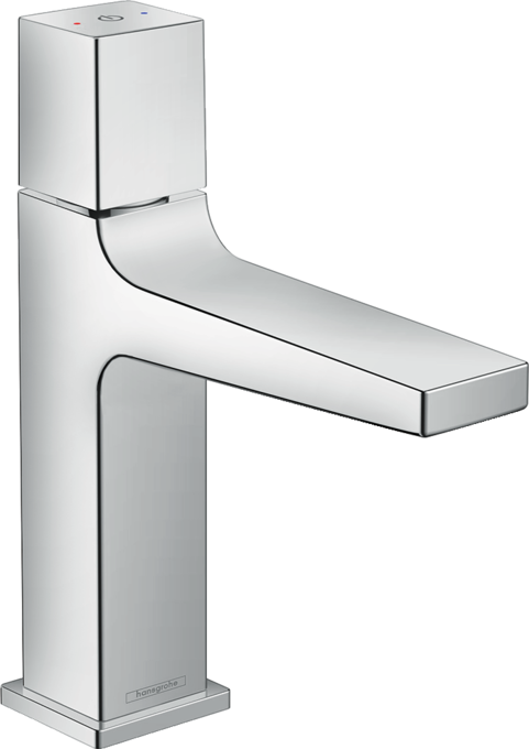 Basin mixer 110 Select with push-open waste