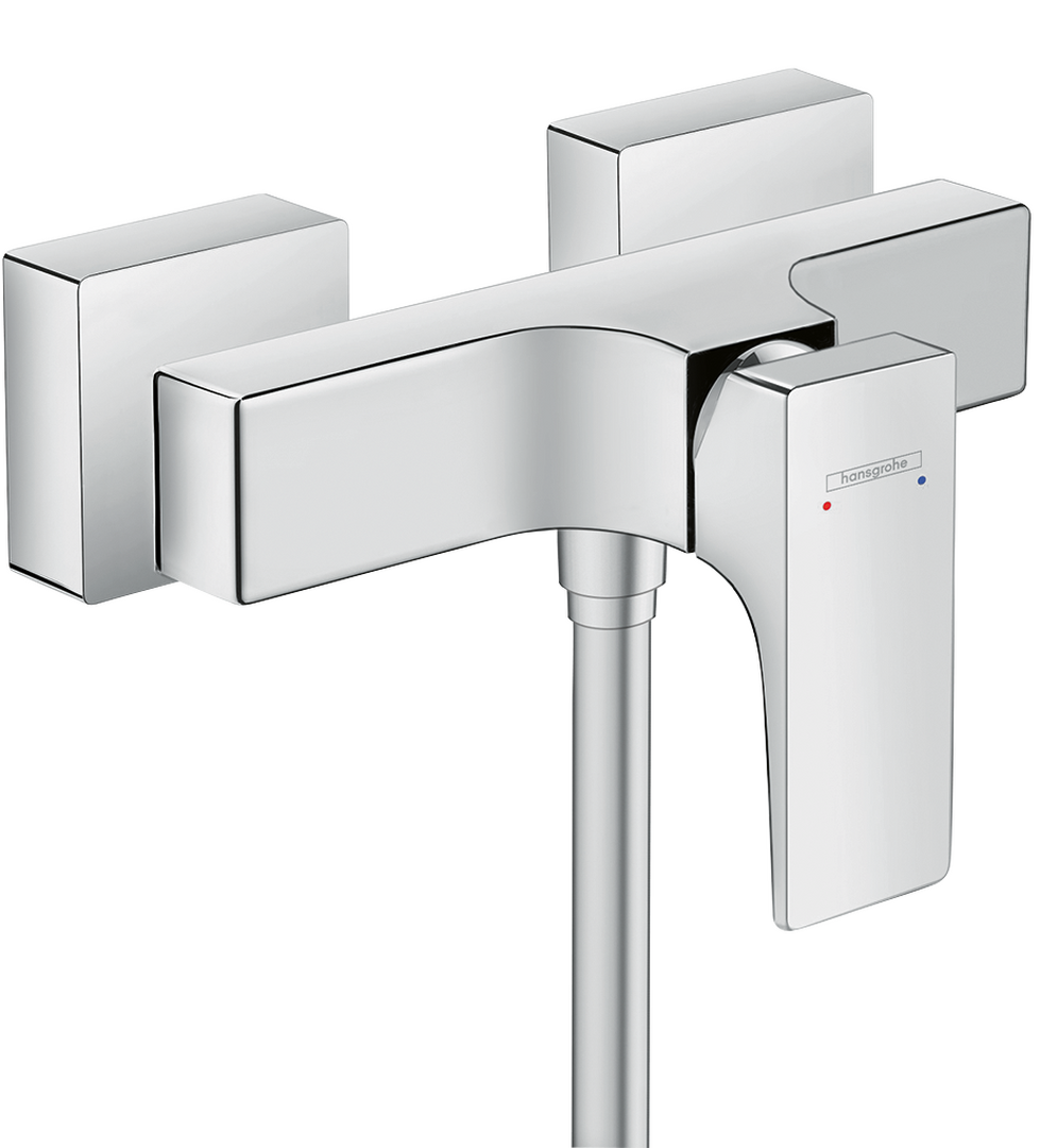 Einhebel-Brausemischer Aufputz mit Hebelgriff