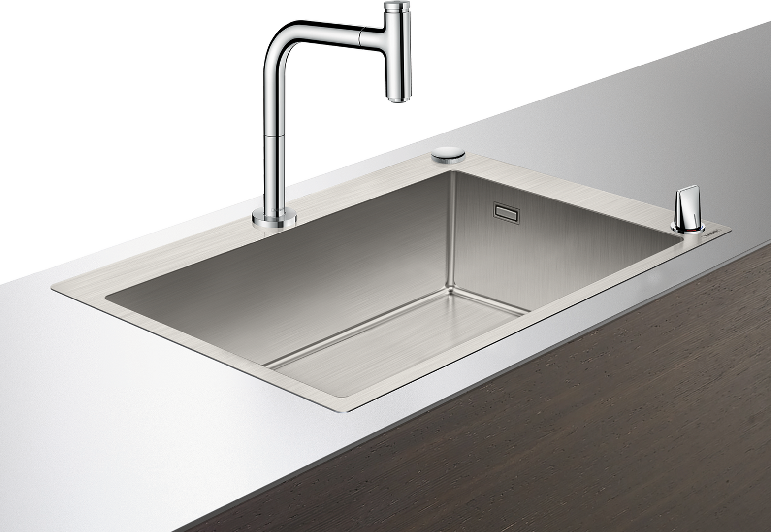 C71-F660-08 Ensemble évier/mitigeur Select combiné 660