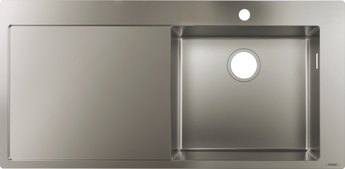 S715-F450 Built-in sink 450 with drainboard left