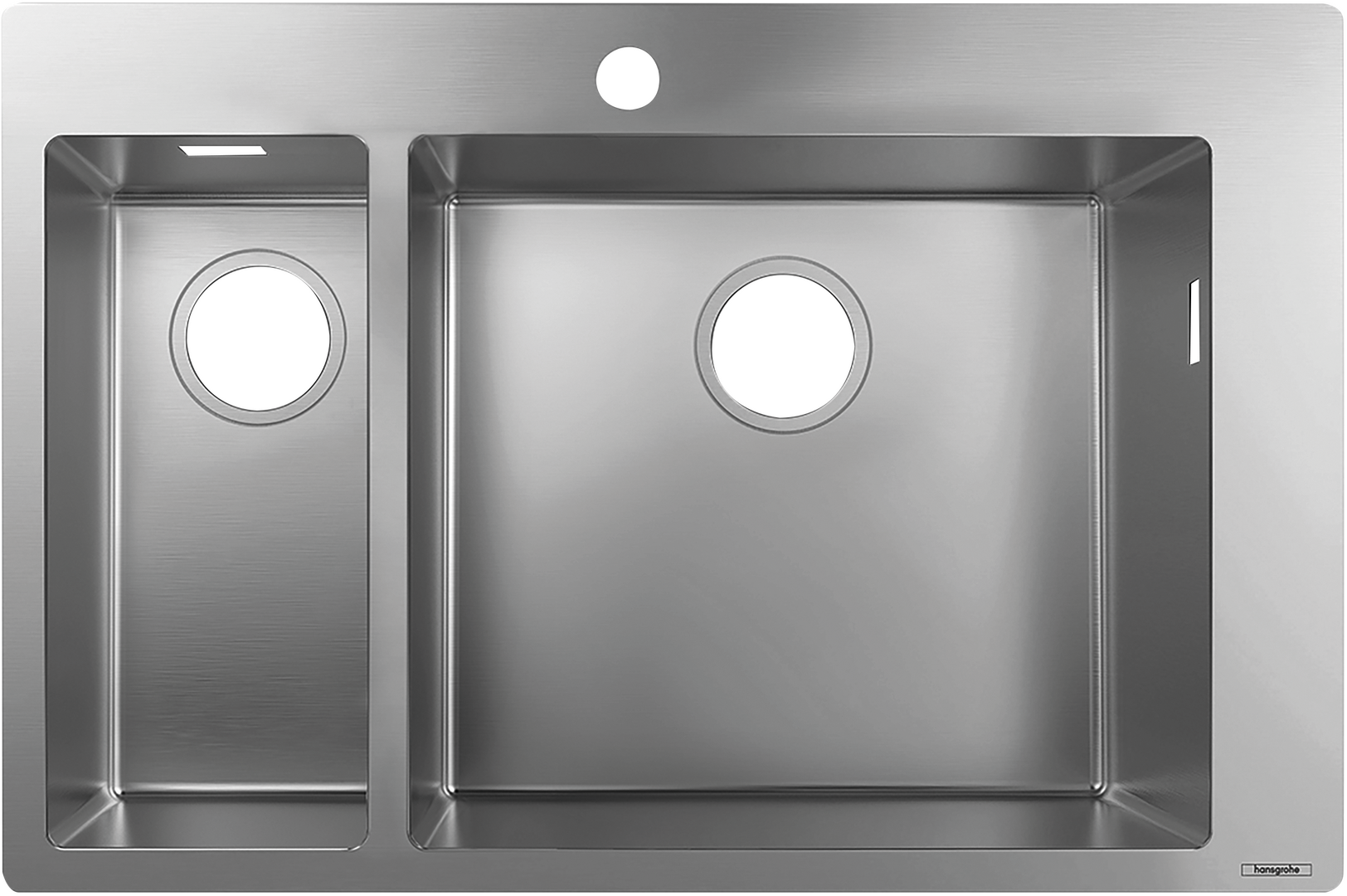 hansgrohe Мойки: S71, S711-F655 Встраиваемая мойка 180/450, Арт. № 43309800