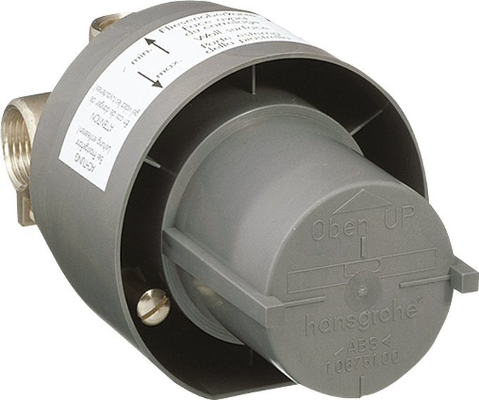 Basic set for single lever shower mixer for concealed installation