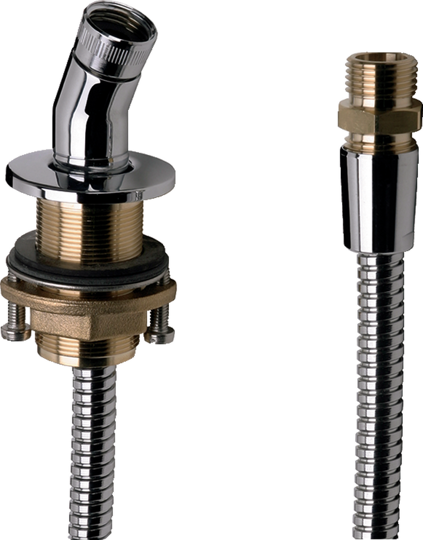 Douchehouder voor de badrand