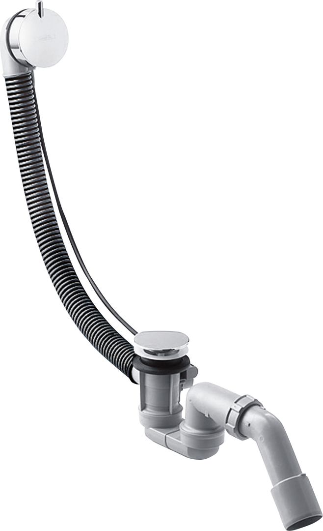 Komplettset Ablauf- und Überlaufgarnitur für Normalwannen