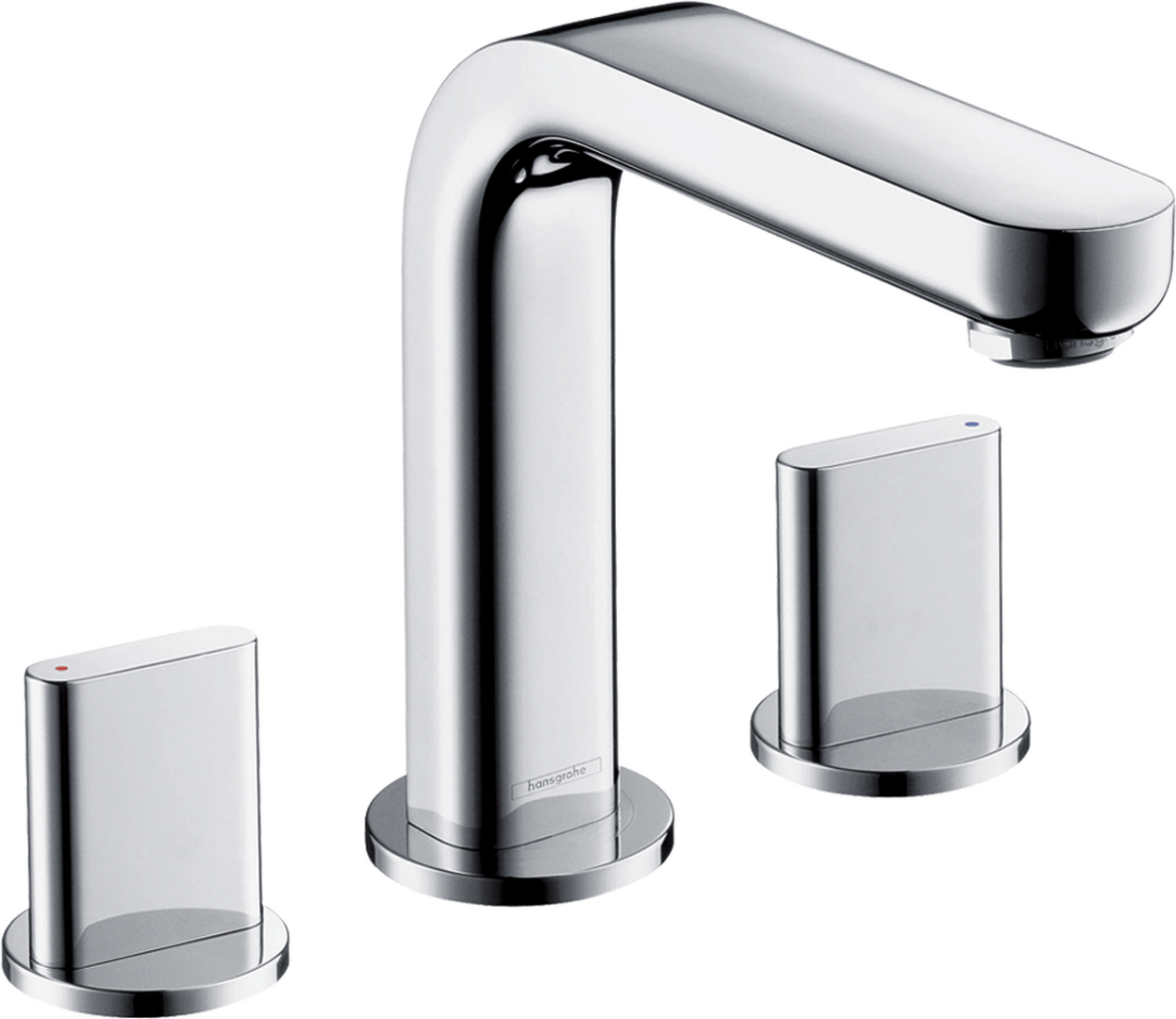 3-hole basin mixer with pop-up waste set
