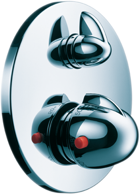 Ecostat termostat concealed finish