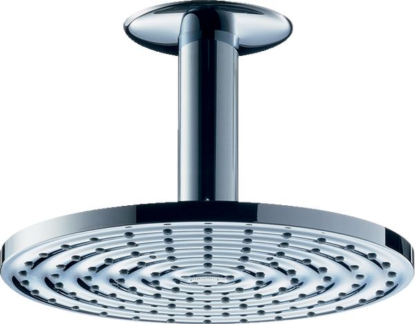 Overhead shower 180 1jet with ceiling connector