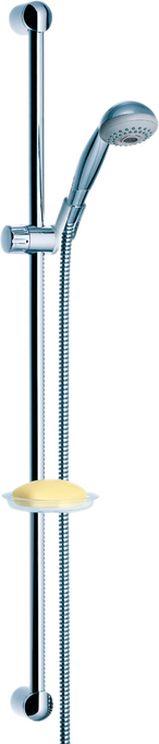Croma 3jet hand shower/ Unica'S wall bar 0.90 m set