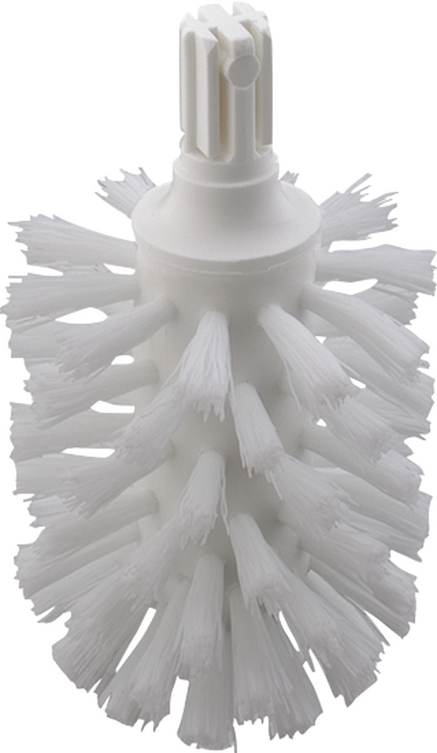 Replacement toilet brush without stick