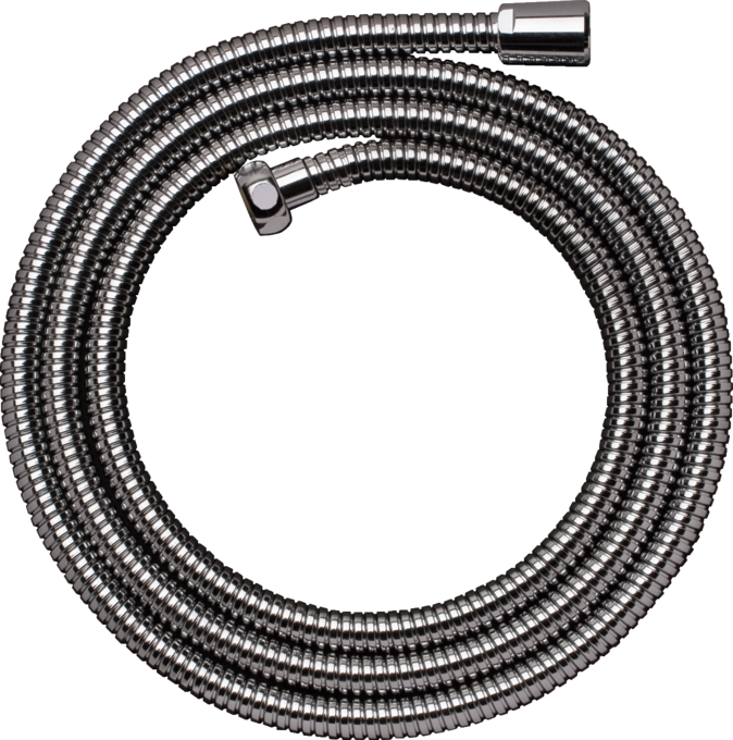 Secuflex metal shower hose for 4-hole rim mounted/ tile mounted bath mixer