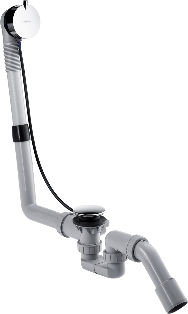 Flexaplus S Wannenab- und Überlaufgarnitur G 1 ½ Komplettset mit starrem Überlaufrohr