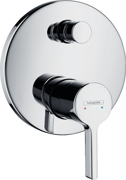 Single lever bath mixer for concealed installation