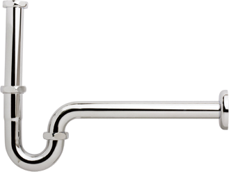 Pトラップ（ヨーロッパ製洗面器用）