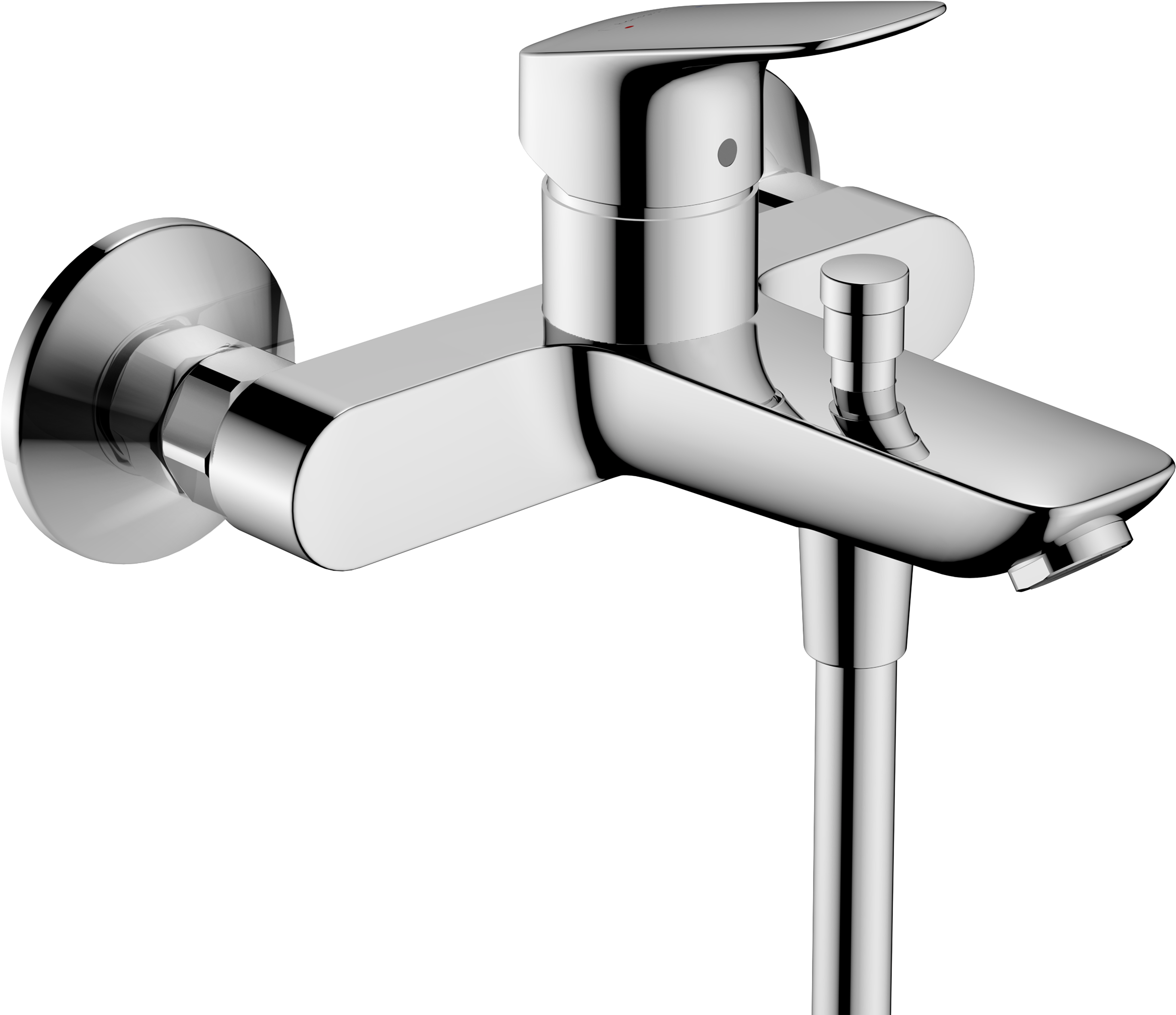 Logis Single lever bath mixer for exposed installation