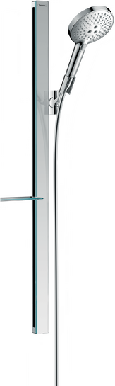 Shower set 120 3jet EcoSmart 9 l/min with shower bar 90 cm and soap dish