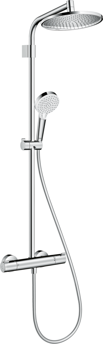 26999000 - Kit douche encastré Crometta S avec mitigeur mécanique bain / douche  Hansgrohe
