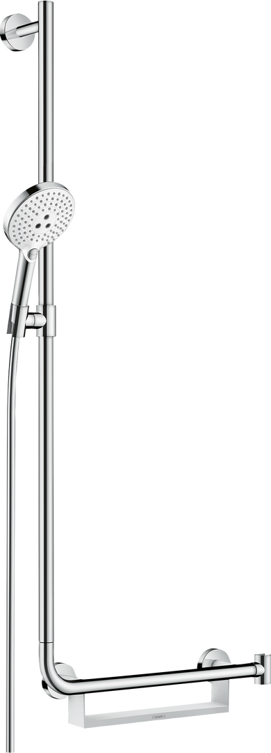 Brauseset 120 3jet EcoSmart mit Brausestange 110 cm links