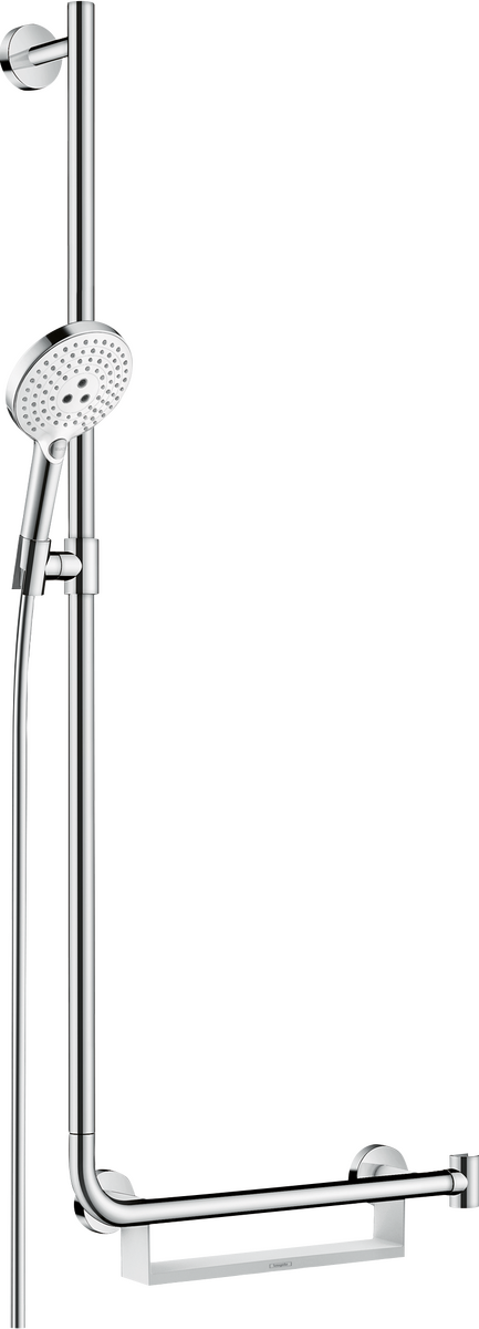 Shower set 120 3jet EcoSmart 9 l/min with shower bar 110 cm left